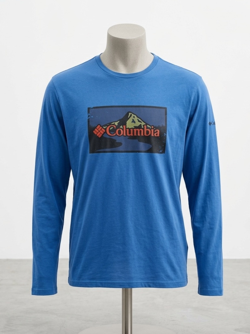Columbia Blue Long-Sleeve Logo Shirt